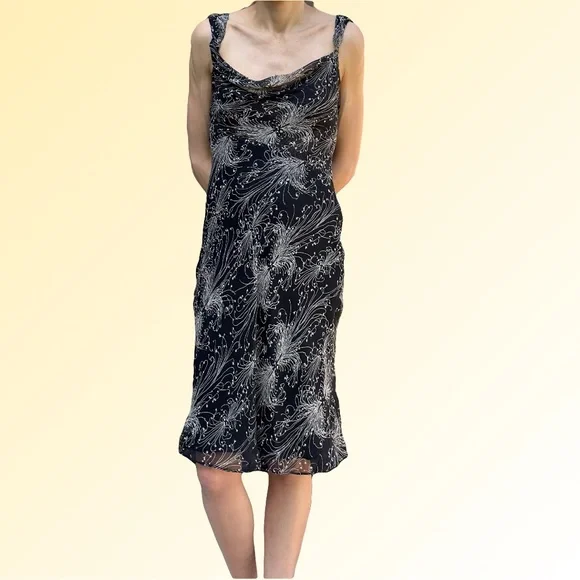 NWOT Vintage Diane Von Furstenbutg Starry Night dress - Picture 8 of 10